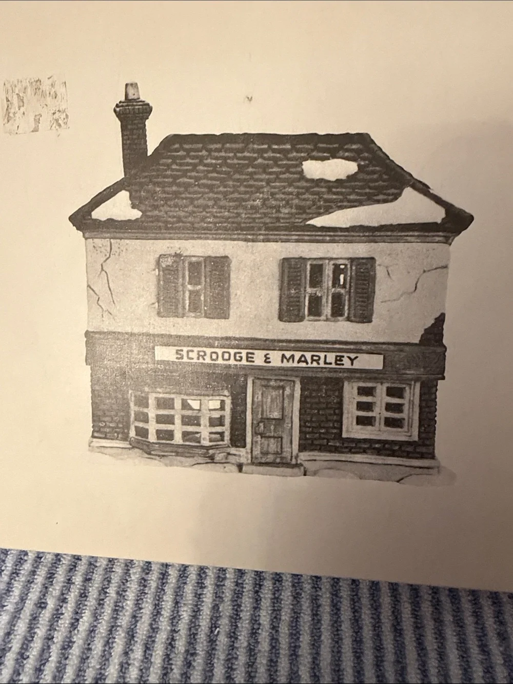 Department 56 Dickens Village Series Scrooge & Marley Counting House
